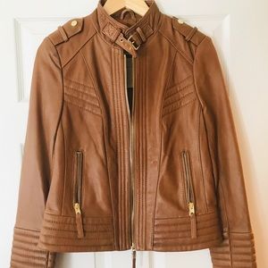 Brand New Michael Kors Leather Jacket